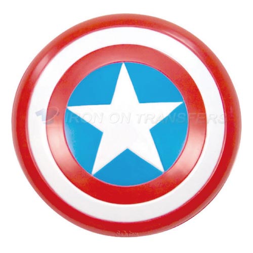 Captain America Iron-on Stickers (Heat Transfers)NO.60